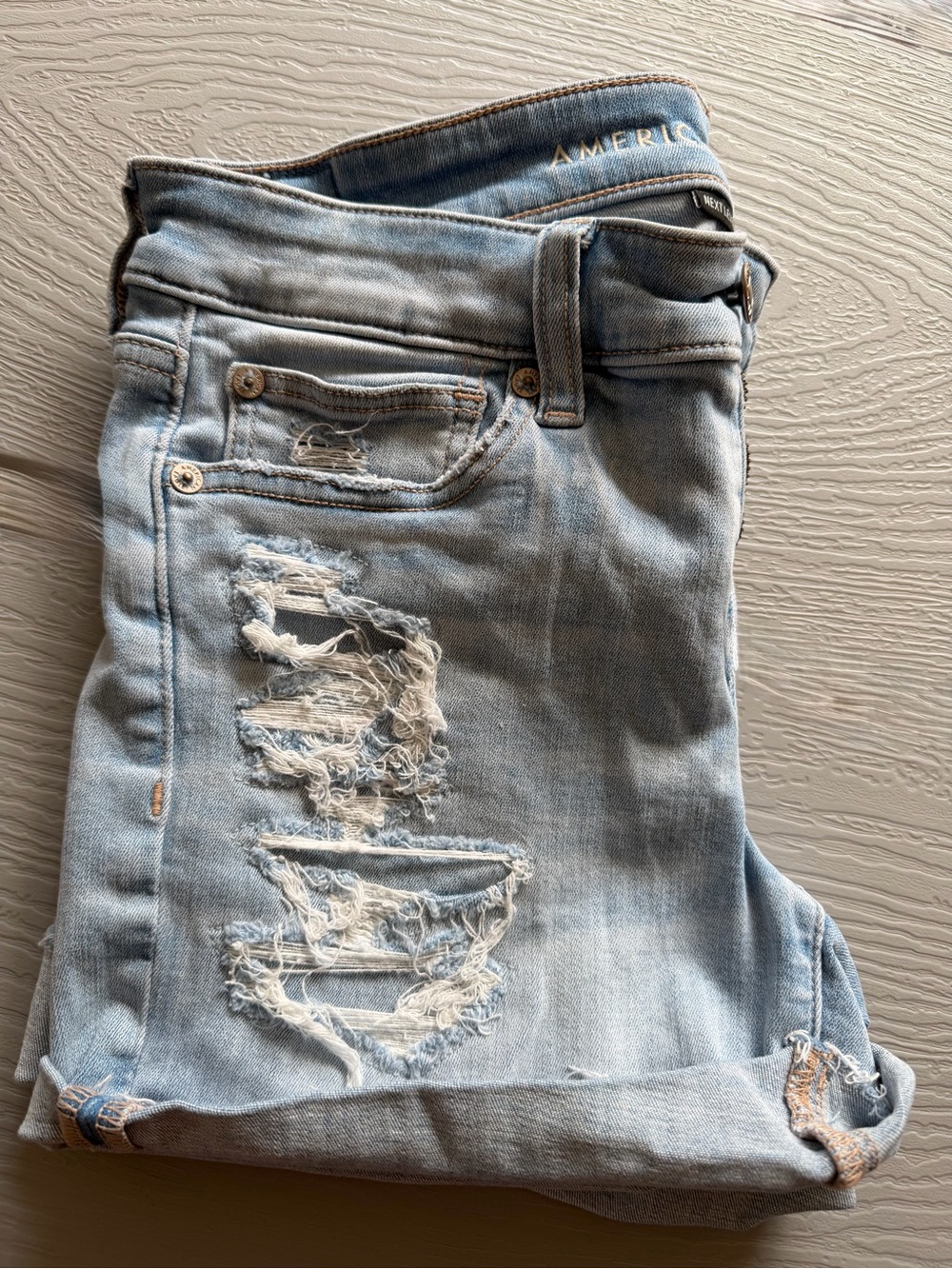 Women’s American Eagle Like New Next Level Stretch size 6. Mid - Rise. - Picture 6 of 6